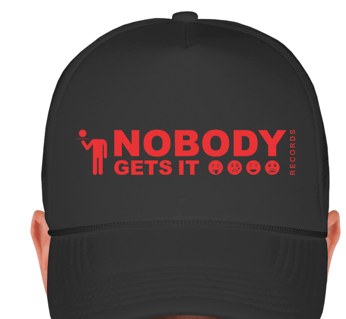 Nobody Gets It Trucker Hat - Black – Nobody Gets It Records